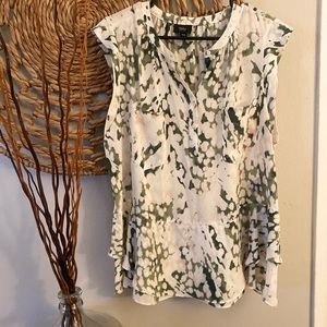 Subtle Animal Print Blouse